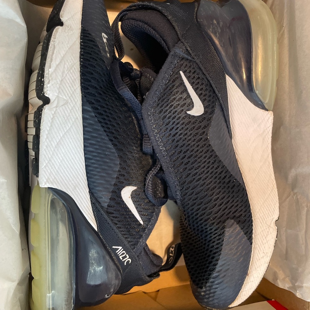 Nike Air Max 270 PS Dark Blue and White Sneakers
